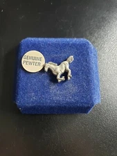 New Genuine Pewter Horse Lapel Pin