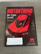 Motortrend Magazine September 2019 70th Anniversary Corvette Mid Engine Stingray