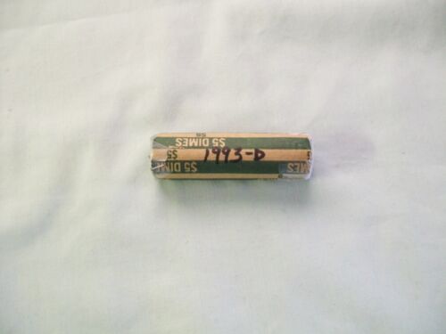 1993-D ROOSEVELT DIME ROLL (CIRCULATED CONDITION)