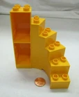 Lego Duplo Gold Yellow Spiral Stairway Staircase Castle House Steps Stairs Vtg