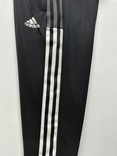 Pantaloni Adidas Youth neri bianchi a righe Tiro 21 pantaloni da pista giovanili taglia MEDIA NUOVI! - Foto 6 di 17