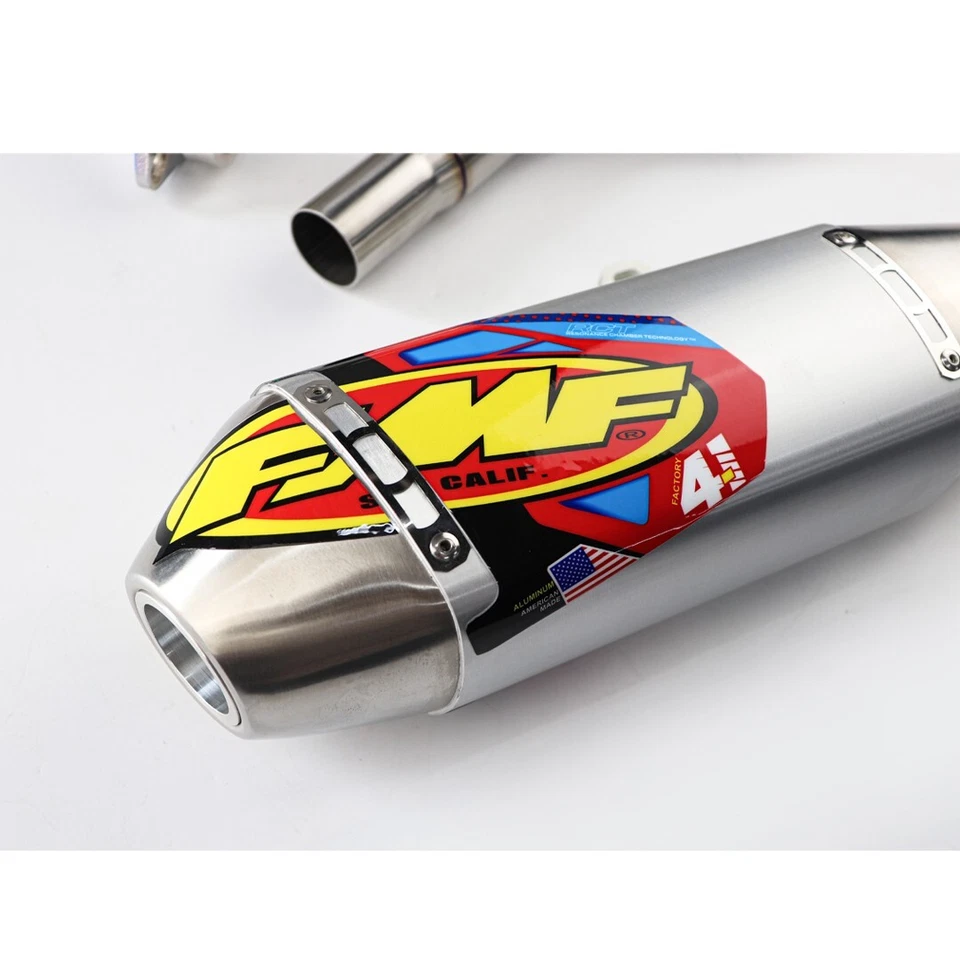 RACE FULL EXHAUST SYSTEM RACING PIPE KIT STAINLESS STEEL KAWASAKI KLX 300R 20-24 Foto 4 de 4