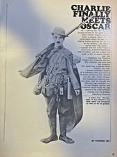 1973 Actor Charlie Chaplin illustrated