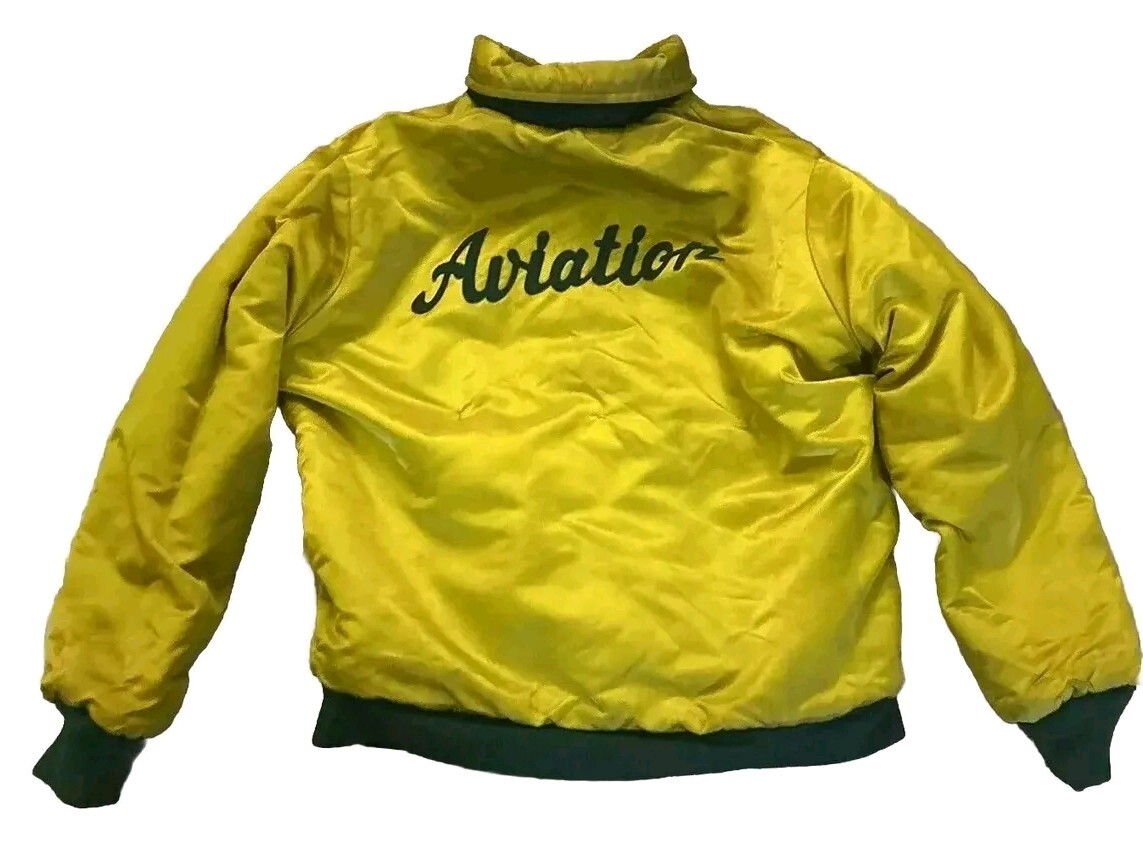 Vintage Pilot Patch Reversible Varsity Jacket 196… - image 9