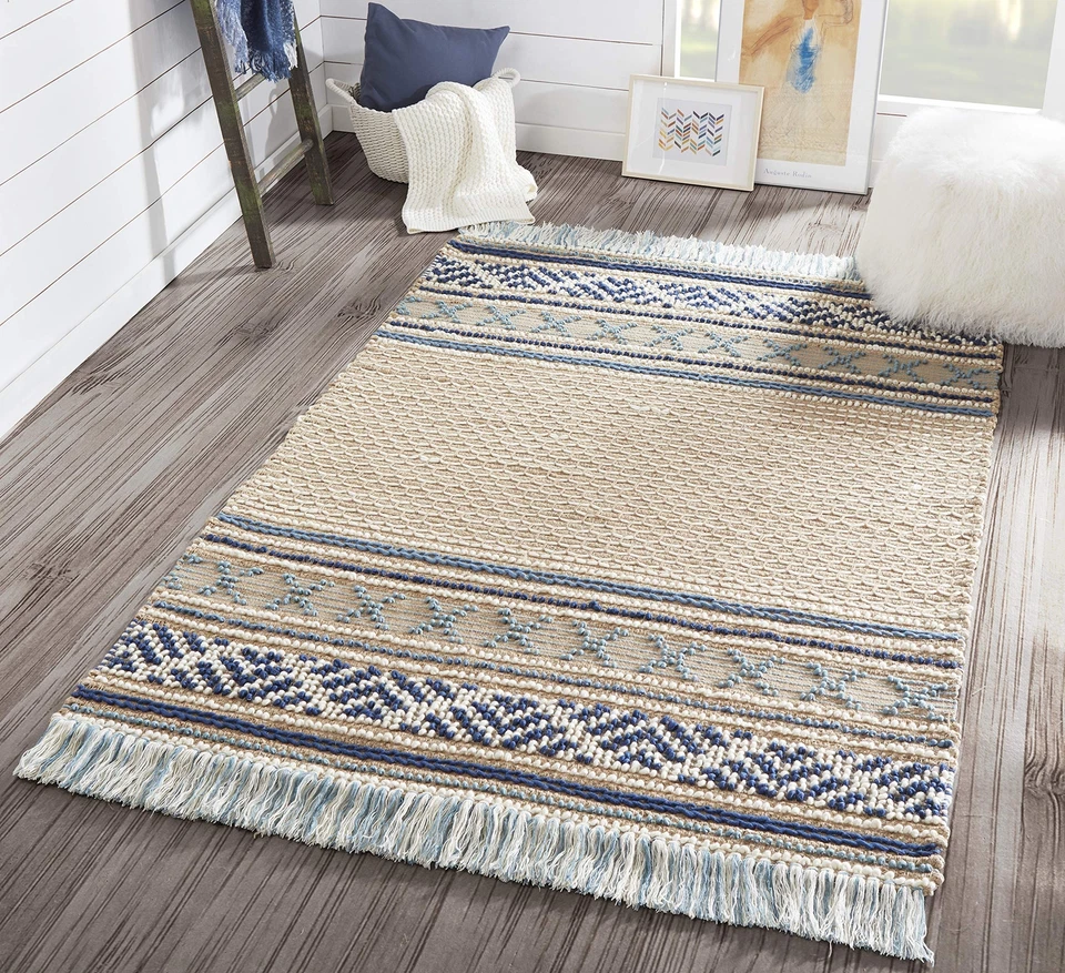 Momeni Esme Area Rug, 2'3" X 7'6" Runner, Blue - Image 2 of 4