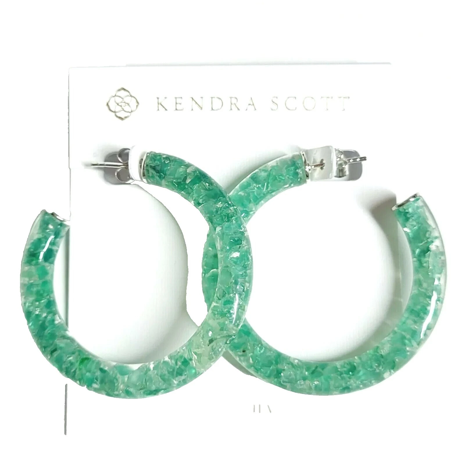 Onyx Pendientes de Moda de resina