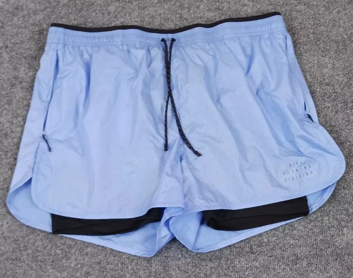 NIKE MENS REPEL SHORTS RUNNING STANDARD FIT 7 INCH LINED BLUE XXL FB8544 450