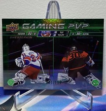 2024-25 UD Series 1 IGOR SHESTERKIN ILYA SOROKIN #GPVP-10 GAMING PVP GREEN /199