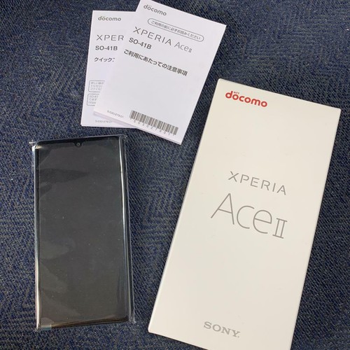 sony xperia ace ii docomo so-41b 64gb android smartphone sim free White black - Picture 11 of 12