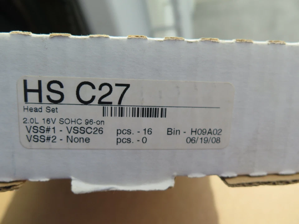 Juego de juntas de culata de motor Topline HSC27 NUEVO (36-B) Foto 2 de 3