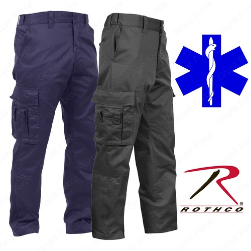 Men's Black or Navy Blue EMT/EMS Pants 