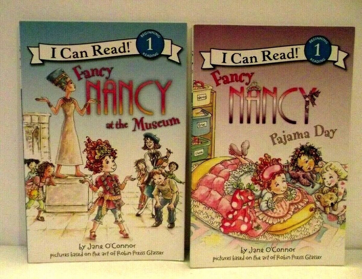 Fancy Nancy I Can Read! Beginning Reading Book Level 1 Lot of 2 Paperback Youth Fancy Nancy I Can Read! Beginning Reading Book Level 1 Lot of 2 Paperback Youth