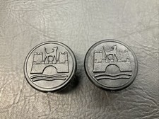 AirCooled Type 1 Jack Hole Plugs  W/ Logo