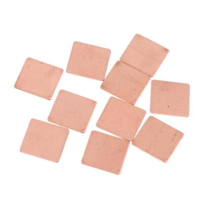 10 Teiliger Kupferkühlkörper Kühlkreislauf 15 X 15 Mm für Raspberry Pi GPU