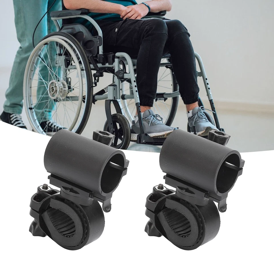 Support De Canne De Marche Pour Fauteuils Roulants Support De Canne Pour - Photo 3/4