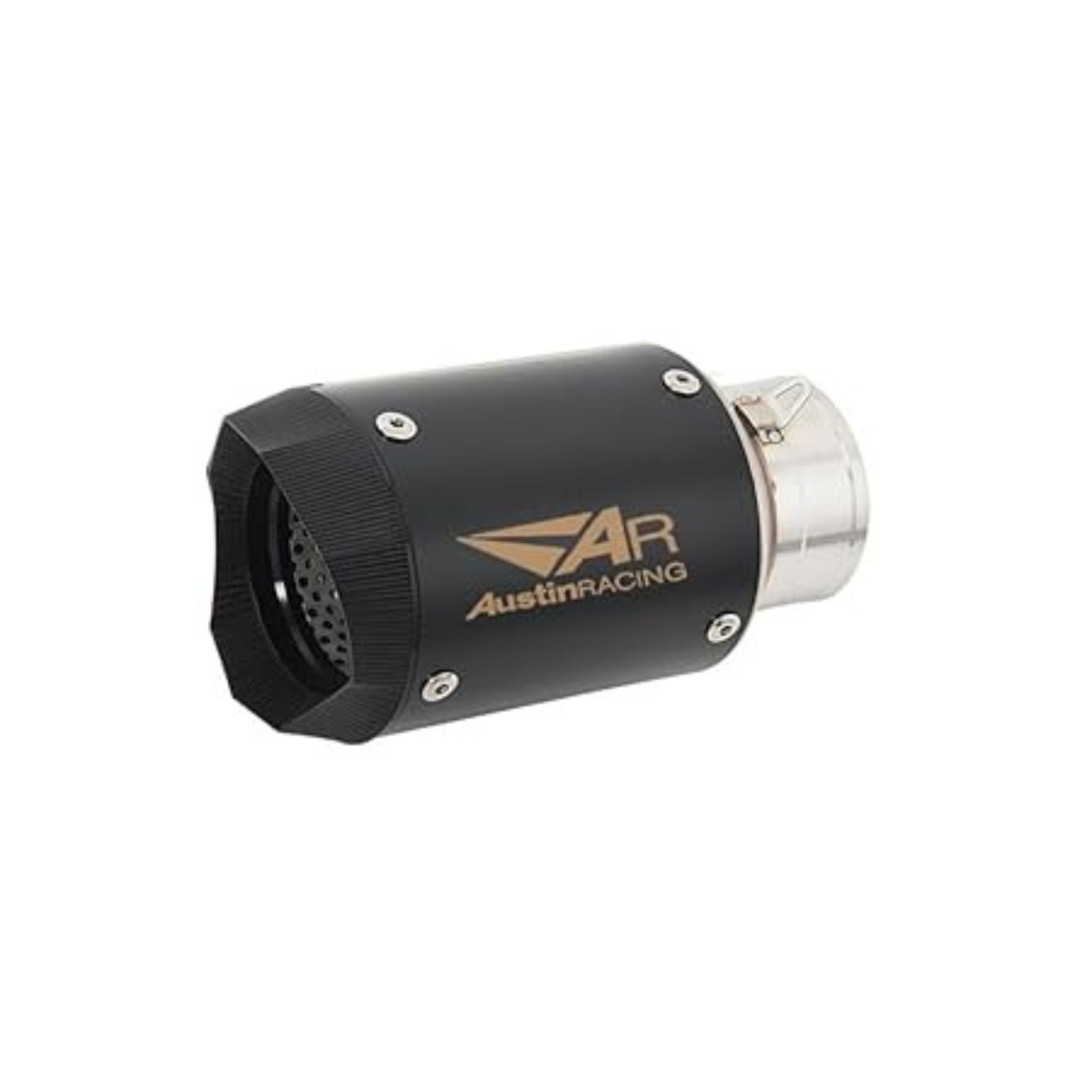 Austin Racing AR Sports Silencer Stainless Steel Black Universal Fit ...