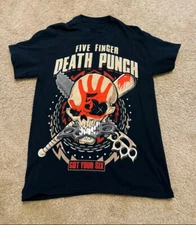 Trend Five Finger Death Punch Black Size S-4XL T-Shirt Adults KK112