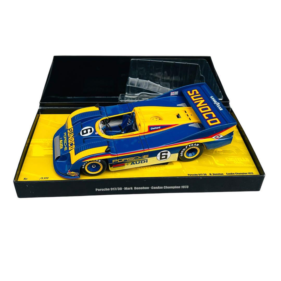 車　ダイキャストミニカー　ポルシェ９１７/３０　Ｃａｎａｍ　Ｃｈａｍｐｉｏｎ 1:18 1973 CanAm Champion -- Mark Donohue -- Porsche 917/30