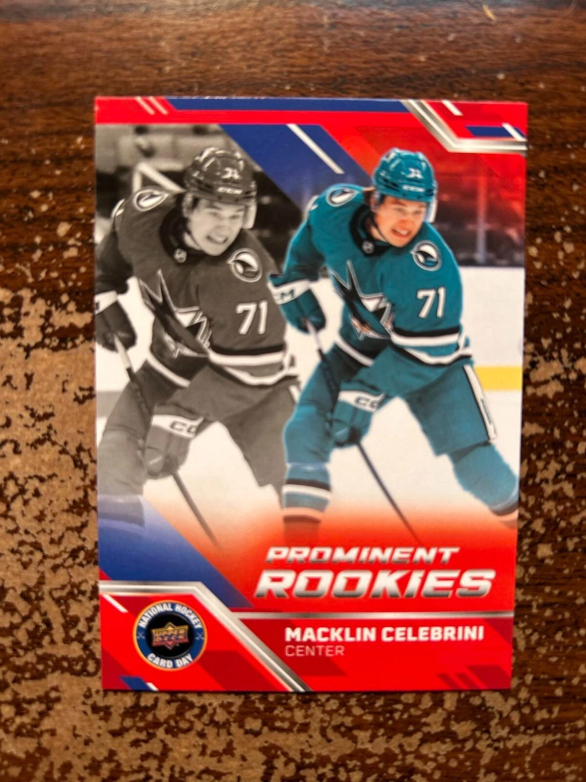 Macklin Celebrini RC #NHCD-1 - 2025 Upper Deck National Hockey Card Day