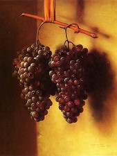 Bunches of Grapes Tile Mural Kitchen Bathroom Wall Backsplash Ceramic 6x8