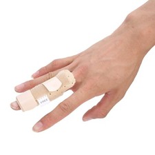 Finger Splint Brace Finger Sprain Fracture Fixation Support for Index Middle