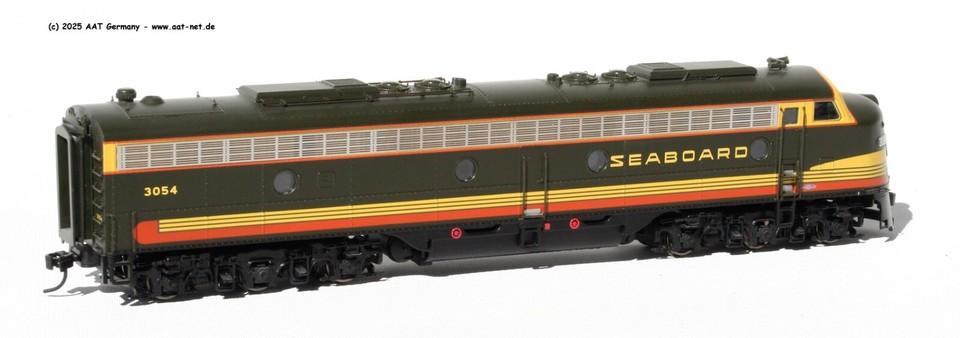 Locomotive Diesel Proto 2000 H0 1:87 - EMD E8A Seaboard Air Line #3054, édition Limitée 2007