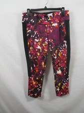Layer 8 Womens Leggings Medium Pink Quick Dry High Waist Athletic Polyester