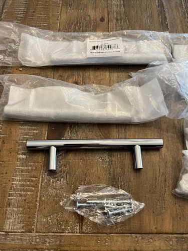 Elements 156PC Naples Collection Pull, Polished Chrome Set Of 7 - Picture 2 of 2