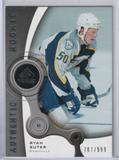 Ryan Suter 2005-06 SP Game Used Authentic Rookie #/999