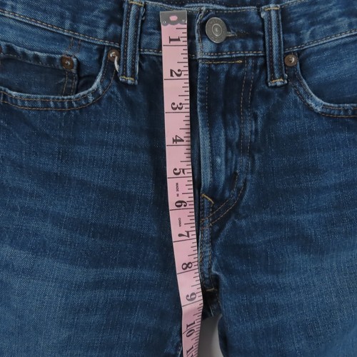 American Eagle Mens Jeans Size 26x30 Original Straight Low Rise Dark Wash Denim - Picture 6 of 11