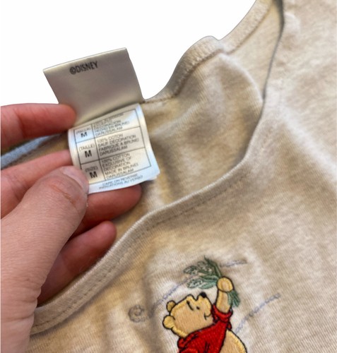 Stickerei einfach Disney Store Damen Erwachsene Medium Shirt Top Winnie Puuh - Bild 4 von 6