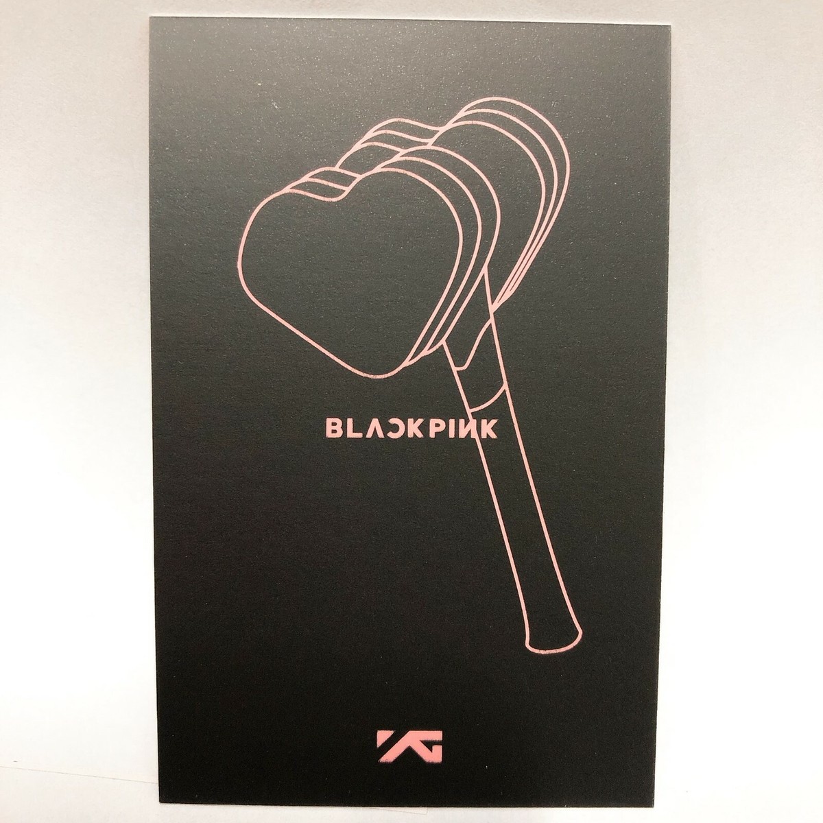 Blackpink Lisa Official Lightstick Photocard Photo Card Pink