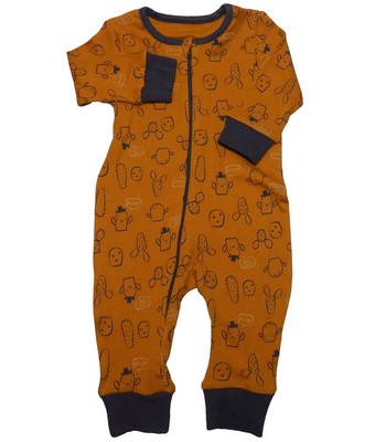 footless zip sleepsuit