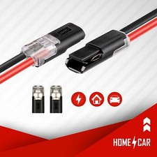  10x H-KFZ Stecker Steckverbindung 2 polig Au...