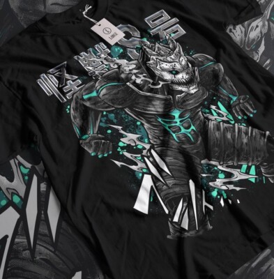 Kaiju no T-shirt Mina Shiro kaij Gift Manga Best Anime Graphic Tee Black  Shirt - Main Image