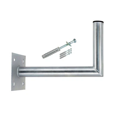 PremiumX Soporte de Pared 35-40cm Acero SAT Antena Montaje en Pared Soporte Juego de Tornillos