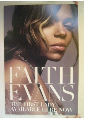 Faith Evans Poster The First Lady Promo