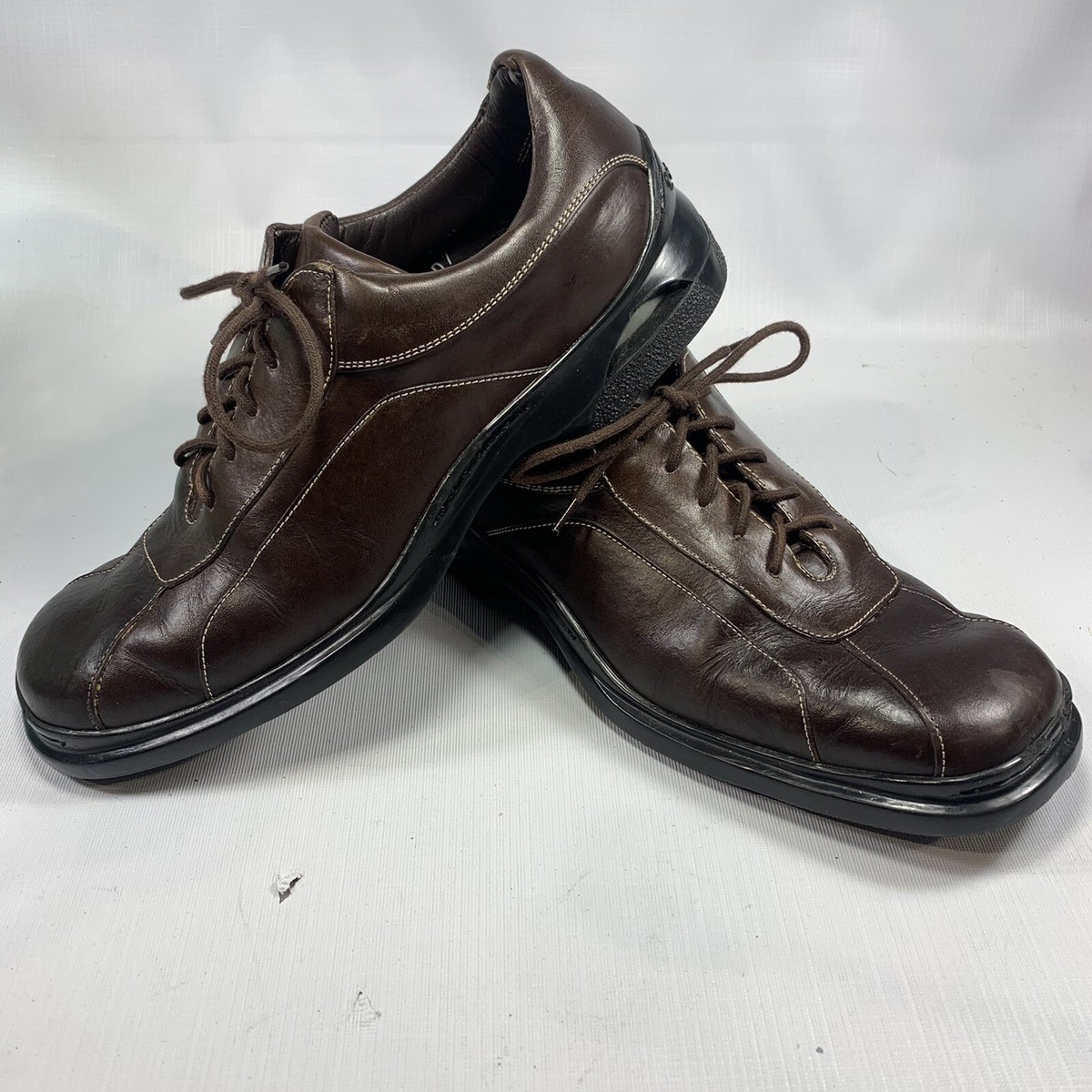 Cole‎ Haan NikeAir Oxford Brown Leather Men\'s Shoes Size 9M Cole Haan Nike Air Men main image 3