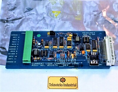 MEASUREX  05357402 REV A CURRENT LOOP COMMUNICATIONS