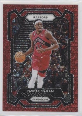 2023-24 Panini Prizm Fast Break Red Prizm 62/100 Pascal Siakam #30 17zx