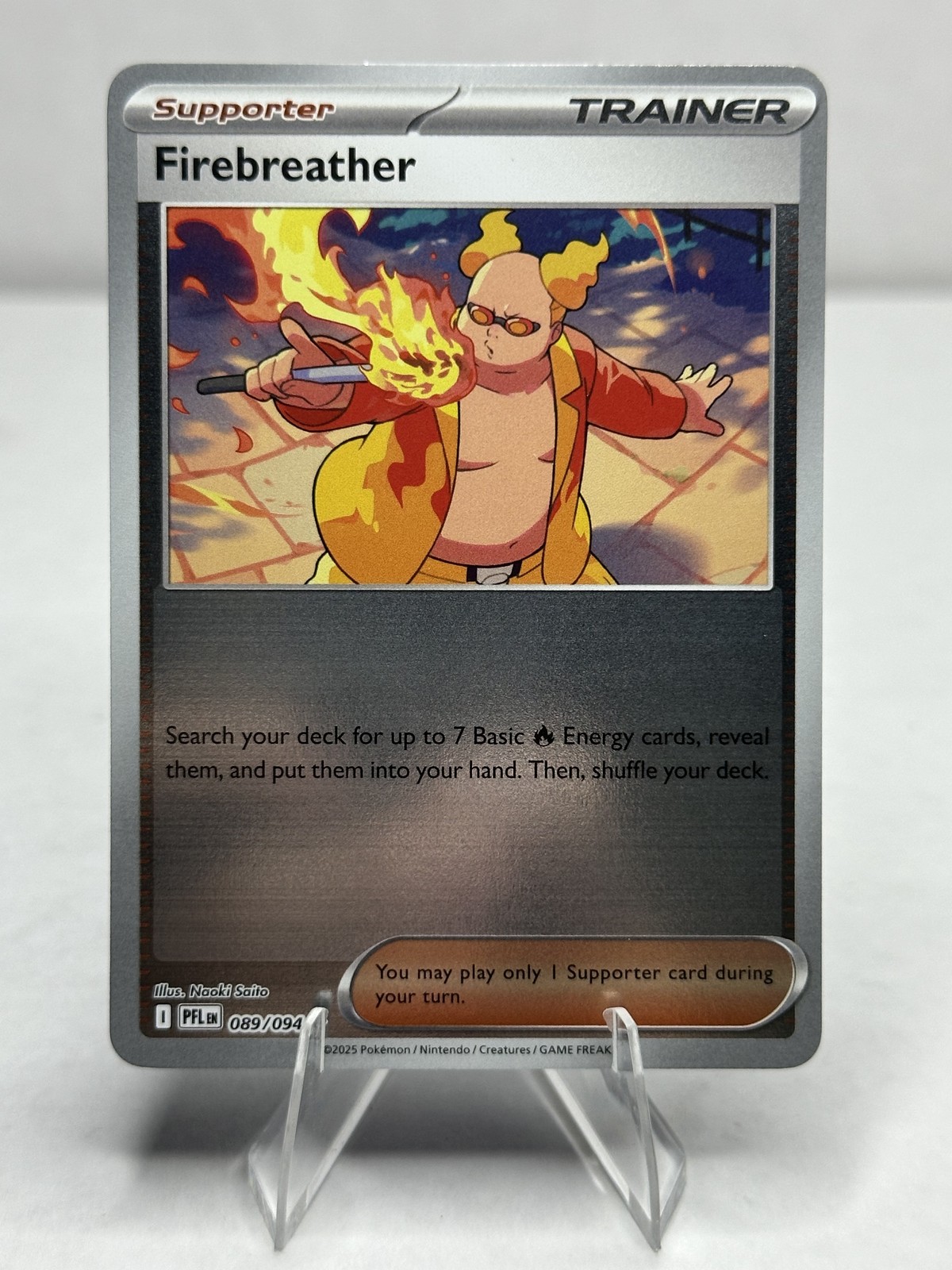 Phantasmal Flames #089/094 Firebreather Reverse Holo NM/MT