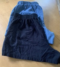 Womens 2x Shorts, Sold Together.. Black Pair Has Pockets, Blue Pair Doesn t
