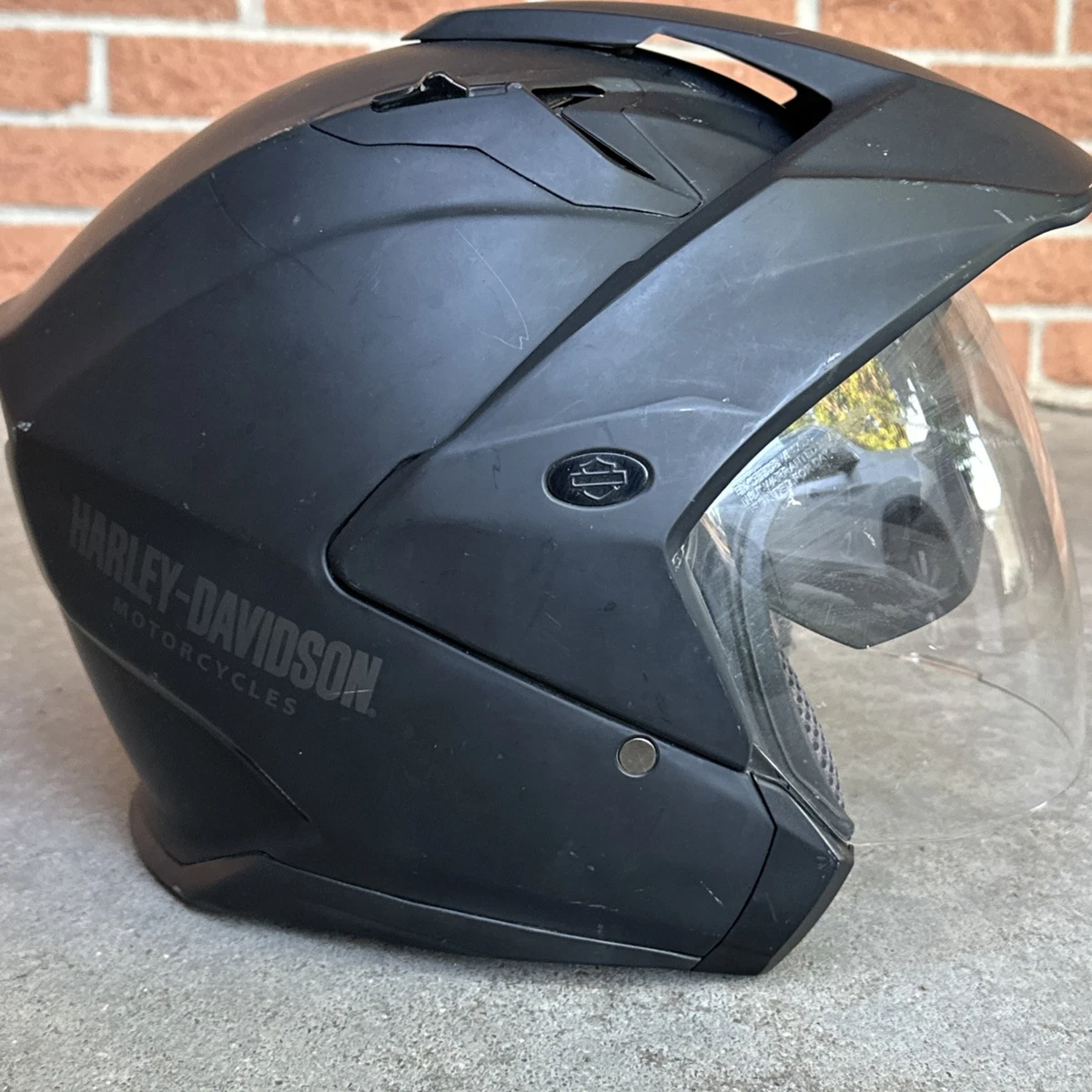 Harley Davidson Black Open Face Helmets for sale | eBay