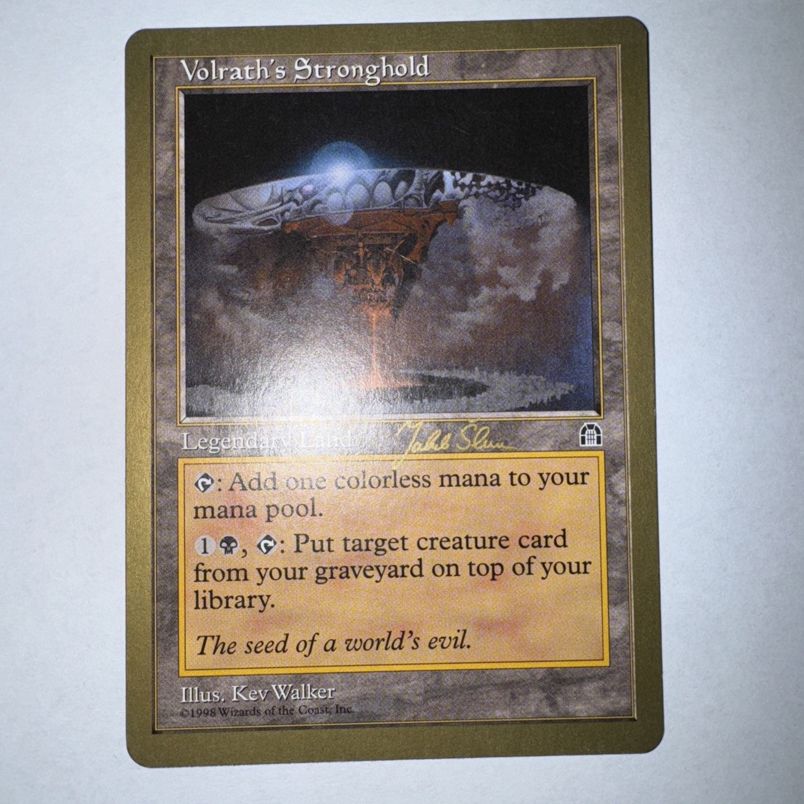MTG Stronghold Volrath’s Stronghold World Championship Deck 1999 LP