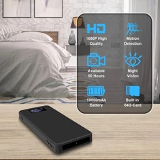 1080P HD Mini Body Camera with Night Vision 64GB Card for Daily Use