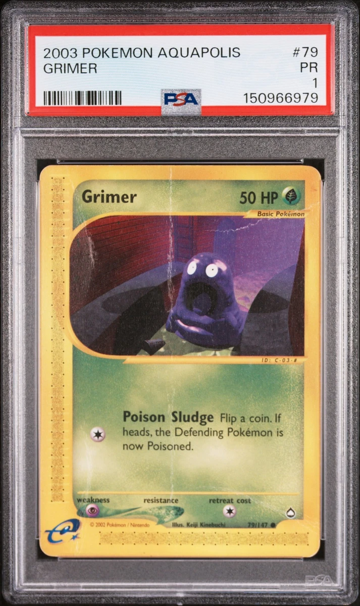 Pokémon TCG Professional Sports Authenticator (PSA) Grade 1