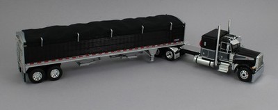 DCP 1:64 *BLACK & GRAY* Peterbilt 379 48