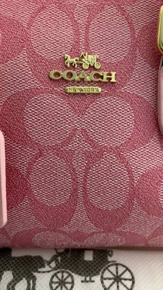 sac coach vintage Rose - Photo 4/4