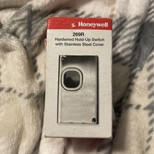 Honeywell Hardwired Hold Up Switch  269R  Stainless Steel Cover
