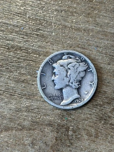 1928S Mercury Dime VG